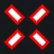 Easy aim red custom crosshair