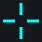 Electric Blue Crosshair