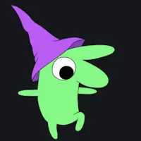 Emotional Support Glep green animated custom crosshair