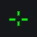 Experimental Center green custom crosshair