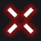 faded red white custom crosshair