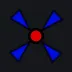 Fadenkreuz 1.1 blue custom crosshair