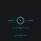Falloff Tiffany circle cyan custom crosshair