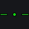 Fallout green custom crosshair