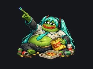 Fat Miku Pepe custom crosshair