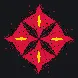 Fire red custom crosshair