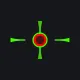 Flicking v3 green custom crosshair