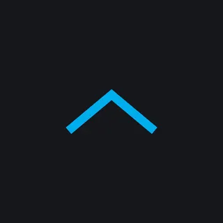 Flipped V - Blue cyan custom crosshair