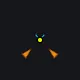 For Democracy! (Helldivers 2) orange custom crosshair