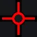 FORTNIGHT red custom crosshair
