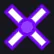 Fortnite 1 purple custom crosshair