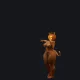 fortnite orange custom crosshair