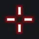 fortnite white custom crosshair