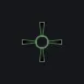 Fortnite green custom crosshair
