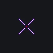 Fortnite Pump Aim purple custom crosshair