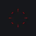 Fortnite - tuned for all guns red custom crosshair