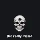 Funny Skull white custom crosshair