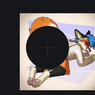 Furry fox crosshair