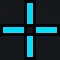 G7N fusiion WINS cyan custom crosshair