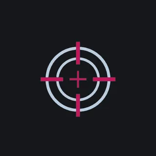 gg white custom crosshair