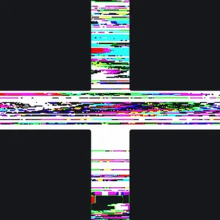glitch animated custom crosshair