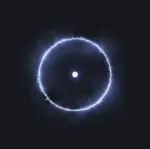 glowing cool blue custom crosshair