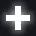 Glowing cross v2 white custom crosshair
