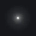 glowing crosshair