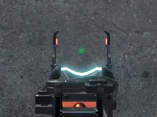 Glowing Green Dot (Apex Legends) white custom crosshair