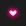 Glowing Pink Heart pink custom crosshair