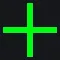 Green green custom crosshair