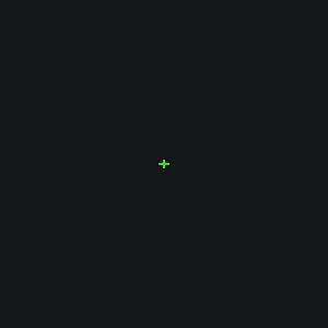 Green green custom crosshair