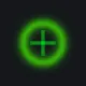 GREEN ANIMATED CROSSHAIR