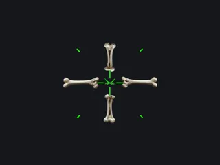 Green Bones Crosshairs