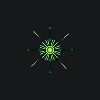 Green  Bright Sun green custom crosshair