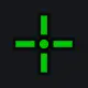Green corsair green custom crosshair