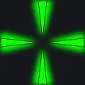 green cross green custom crosshair