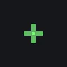 Green cross little green custom crosshair