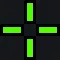 Green Crosshair