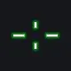 Green Crosshair