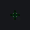 Green Dorcle Line green custom crosshair