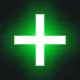 green fade to red custom crosshair