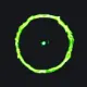 Green Ring of electric!  [SUBSCRIBE -> IT IS ANIMATED] green custom crosshair