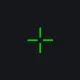 Grim green custom crosshair