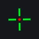 GTA IV green custom crosshair
