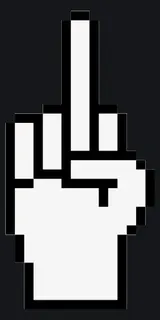 Gta Middle Finger white custom crosshair