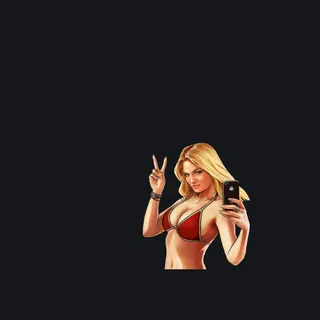 gta sexy girl orange custom crosshair
