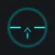HALO cyan custom crosshair