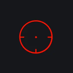 HCO red custom crosshair