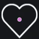heart white custom crosshair